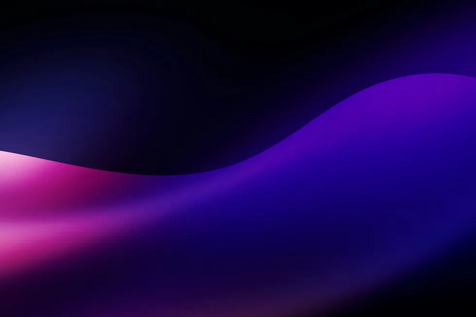 Illustration abstraite en dégradé violet et rose : leasing ou achat, quelle est la meilleure option pour une entreprise en France, comparaison trésorerie et propriété du matériel - Leaseworld